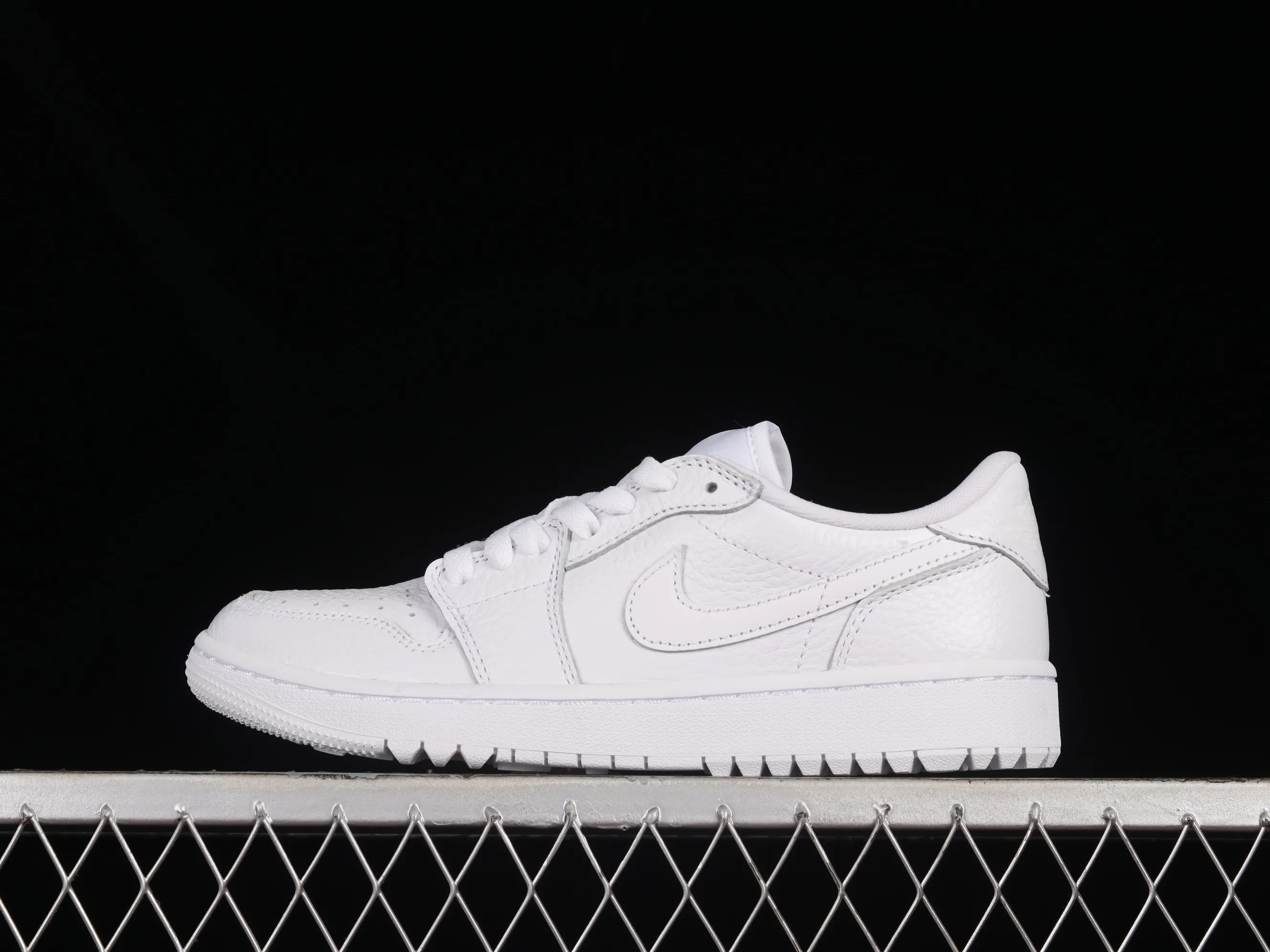 All categories Air Jordan Jordan series basketball shoes Air Jordan 1 Low G version pure original Air Jordan 1 Low Golf "Triple White" AJ1 Joe 1 new golf version all white color DD9315-101